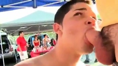 Sucking Cock In Public