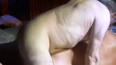 Grandpa love to fuck daddy deep