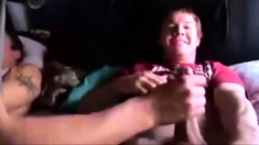 Straight Guy Trys To Suck Friends Cock