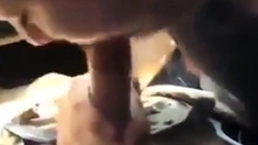 Car Blowjob With Cum