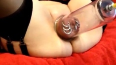 Pussy Pump Session Of Lady Shila