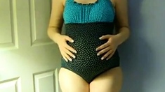 pregnant swimsuit