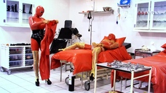 Fist fetish lesbians lick and fist box and cant get enough