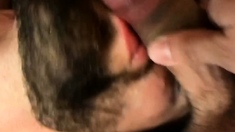 Deep blowjob for gay boy