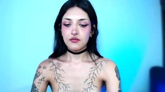 Hottest brunette solo webcam masturbation 2