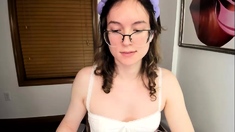 Brunette Solo Webcam Masturbation