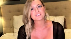 Big boobs milf masturbates with her dildo