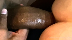 Fatty girl who loves big cocks warms up for a hardcore sex