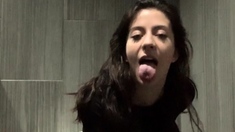 Teen Cute Italian Brunette Solo At