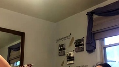 Amateur Brunette Anal Toy