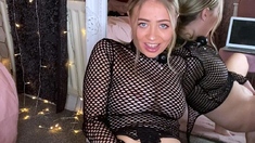 SEXY BIG BOOBS BLONDE ANAL MASTURBATION