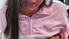 Amateur Teen georgeus brunette 2