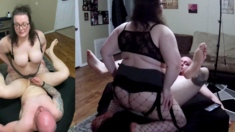Big Assed Busty Tit Fuck And Blowjob