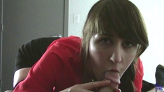 Amateur Blowjob Fun with Hot Body Brunette Babes