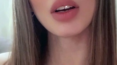 Hottest brunette solo webcam masturbation 2