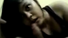 Amateur Asian Babe in Blowjob Video - Indonesian Scandal