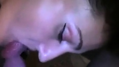 Romanian Amateur POV Blowjob Cumshot