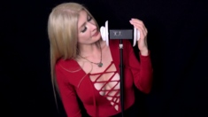 Blonde Babe Solo Masturbation