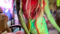 Blonde Teen Sierras First Erotic Masturbation Video