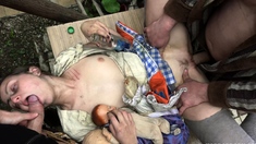 Brunette hardcore blowjob
