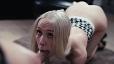 Shemale Time Stop Sex - Big Tits Brunette Grows Futa Cock