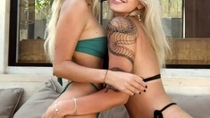 Tasty amateur blonde teen babe getting fucked hard