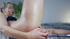 Blonde Teen Solo Masturbation