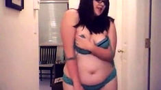 chubby white teen