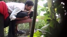 Busty Brunette Teen Lustful Outdoor Hardcore Sex